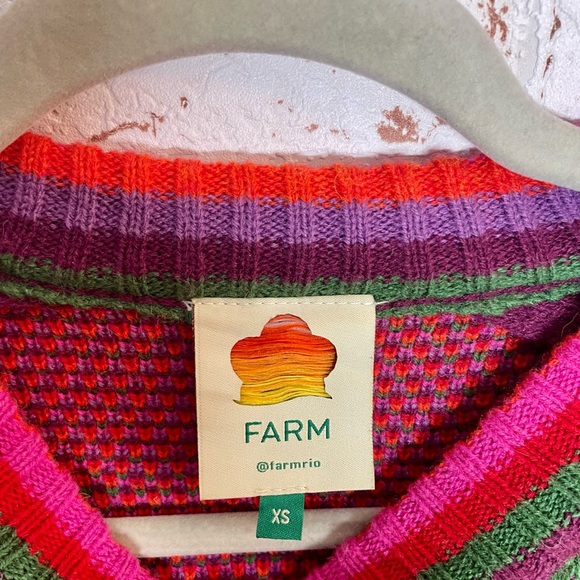 FARM Rio Vibrant Multicolor Sweater - Picture 3 of 4